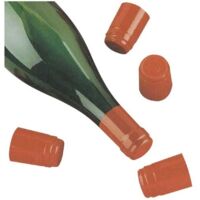 DUHALLE - Capsule pvc rétractable rouge x50