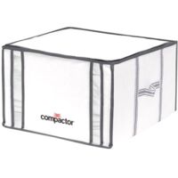 Housse semi-rigide 125l – Dimensions 42x40x25cm – Sac de compression en nylon et polyéthylène – Économie d'espace jusqu'à 75% – Compactor