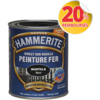 JULIEN - Hammerite fer martelé 750ml noir