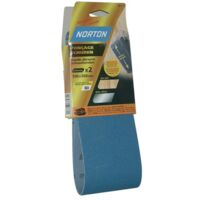 Norton Bandes abrasives corindon 100 x 610 mm grain 80
