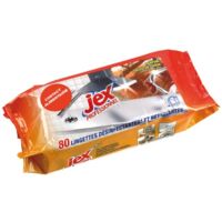 JEX - Lingettes nettoyantes désinfectantes x80 Jex pro