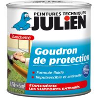 Goudron De Protection Anti-Humidité et Étanchéité Satin Noir Julien 0,75 L