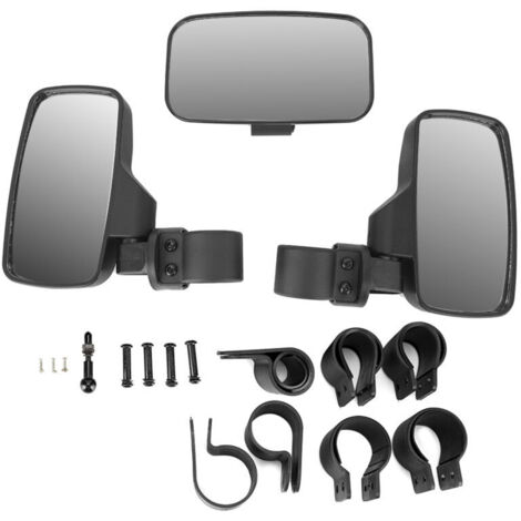 Kit di combinazione specchietti laterali e centrali Eosnow UTV ATV per Commander Arctic Cat Wildcat (1/4)