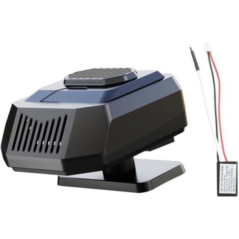 Sbrinatore per auto 2 in 1, riscaldatore elettrico per auto da 150 W, ventola di riscaldamento da 12 V (1/4)