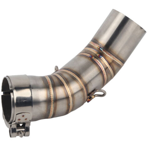 Tubo intermedio di scarico Eosnow, tubo intermedio in acciaio inox a 3 strati, ricambio per motociclette Z900 2017-2018