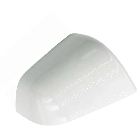 Per la copertura dello specchietto laterale della Tesla Model Y, design teschio bianco perla, lato conducente (1/4)