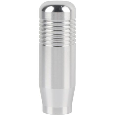Pomello del cambio manuale universale in lega di alluminio Eosnow per auto, argento (1/4)