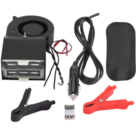 Ventilatore per riscaldamento auto 2 in 1, sbrinatore e sbrinatore per parabrezza (1/4)