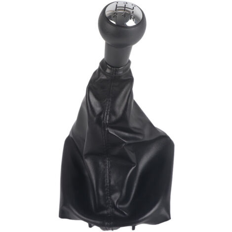 Pomello del cambio Eosnow a 5 marce, parapolvere, cuffia in pelle per Peugeot 207/307/406 (1/4)