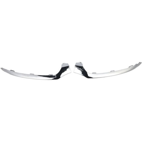 Modanatura inferiore paraurti anteriore cromata Eosnow, 2 pezzi, ricambio 2058851374 per Benz Classe C W205 C205 A205 S205 (1/4)