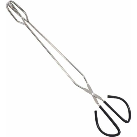 Pinze per il fuoco Pinze per carbone Pinze per barbecue in acciaio inox Pinze per barbecue a carbone Rastrello per barbecue a carbone Attizzatoio Pinze ignifughe Accessori da cucina (1/4)