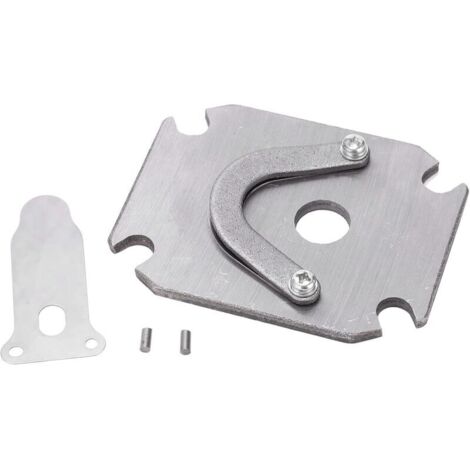 CSPARCV (7,2×4,2×4,2 cm) Piastra valvola compressore aria di ricambio, 3/8 pollici 48 Set di accessori di ricambio per parti metalliche della piastra valvola compressore aria (1/4)