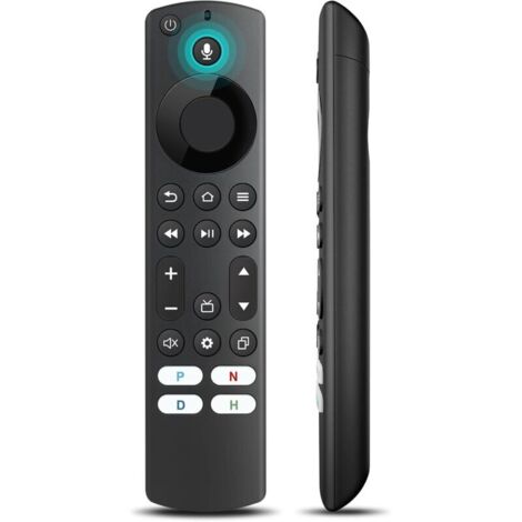 Telecomando vocale sostitutivo per smart TV Insignia, Toshiba e Amazon, compatibile con 4K TV Stick, 4K Max e Cube. (1/3)