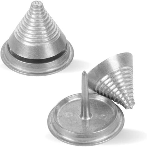 Set di 2 bilanciatori di precisione in metallo per affilatrici per tosaerba. Bilancia le lame. Accessori per tosaerba. (1/4)