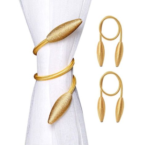 Set di 2 fermatende decorativi per la casa, fantasia casuale (oro) (1/4)