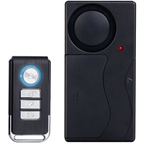 Allarme vibrante senza fili, adatto per biciclette, motociclette, auto ...