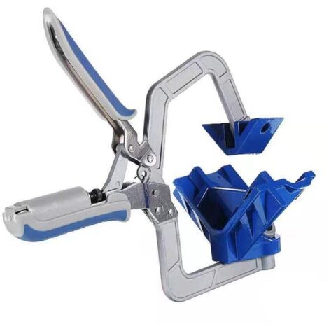 90 ° Home Cabinet Rechtwinkliger Clip-Stanzer mit festem Winkel, 90-Grad-Holzbearbeitungswerkzeug, Clip-Schweißtechniken für Zimmerleute, 10 x 24 cm (1/4)