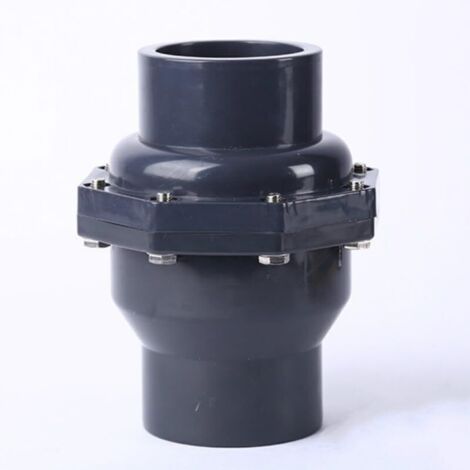Valvola di non ritorno da 50 mm, raccordi per tubi saldati a solvente, pompa dell'acqua