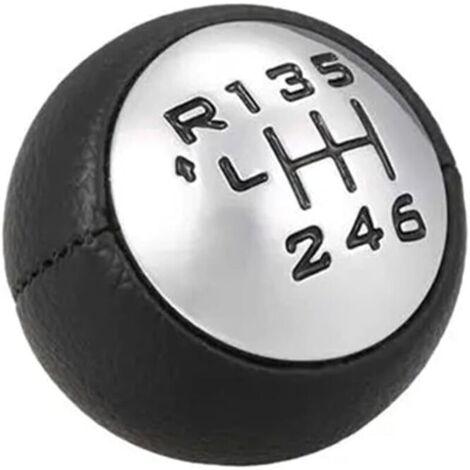 Pomello del cambio a 6 marce per Peugeot 307, 308, 3008, 407, 5008, 807, Partner Tepee, Citroën C3 (A51), C4 Picasso, C8 (1/4)