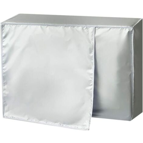 Copertura esterna per condizionatore, copertura per pompa di calore, copertura universale per motore di condizionatore, antipolvere (105x40x75 cm)