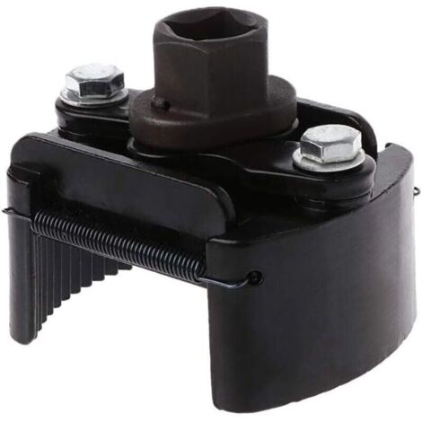 Chiave universale regolabile per filtro olio, quadrata, da 1/2 pollice, nera (60-80 mm) (1/4)