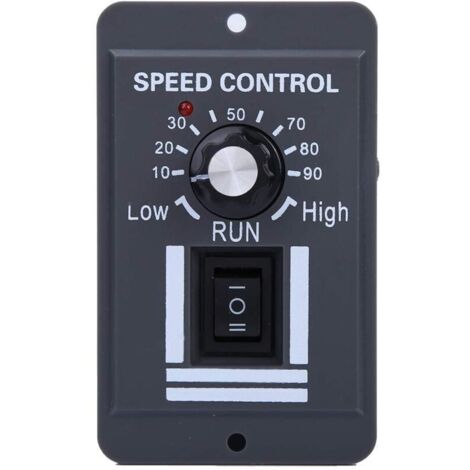 Regolatore di velocità per motore CC 12-60 V 40 A, regolatore di velocità PWM per motore a spazzole, regolatore di velocità avanti/indietro per motore CC, interruttore di inversione per regolatore mot (1/4)