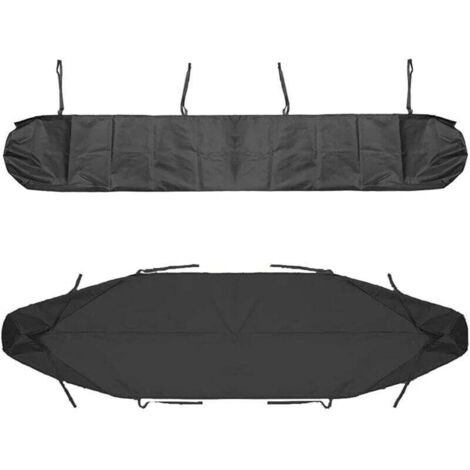 Bolsa protectora para toldo, funda protectora antipolvo de 4,5 m para toldo de patio, funda de almacenamiento negra para toldo de patio, protección impermeable para invierno, --TRIMEC