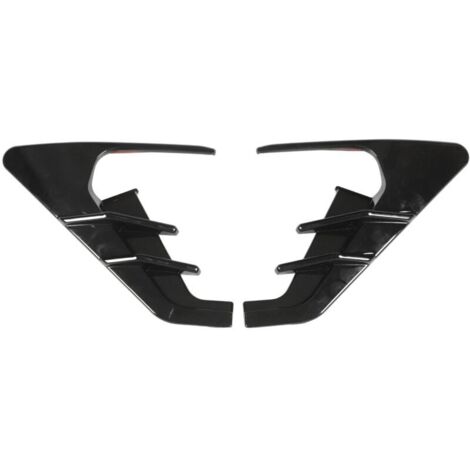 Cubierta protectora de la señal de giro de la cámara lateral Eosnow, cubierta protectora de repuesto para Tesla Model 3 Model Y, negro brillante (1/4)