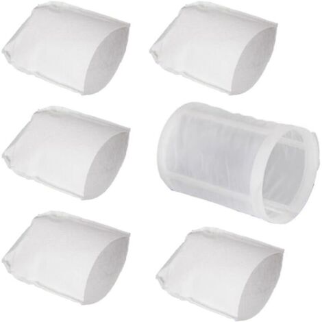 Set mit 6 Ersatzfiltern für Makita CL100 Staubsauger, Teilenummern 443060-3 und 451208-3 (5 Filter + 1 Vorfilter) (1/4)