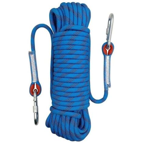 Outdoor-Kletterseil, geflochtenes Nylon-Sicherheitsseil, 15 m