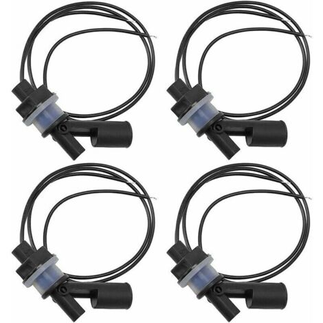 Set mit 4 Wasserstandssensoren, Schwimmerschalter für Pumpe, automatischer Wasserstandsschalter für Schwimmbad/Aquarium