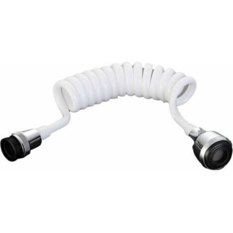 Verlängerungsschlauch für Küchenarmaturen, ausziehbare Küchenarmaturverlängerung, tragbarer Spülbecken-Brauseschlauch, lange Armaturanschlussdüse, Küchenarmaturen (30 cm - 140 cm)