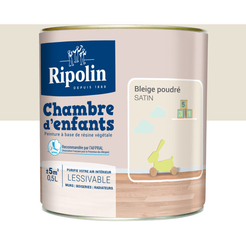 Peinture Murale Speciale Chambre D Enfants Satin Beige Poudre 0 5l Ripolin Beige Poudre Peinture Murale Speciale Chambre D Enfants Satin Beige Poudre 0 5l Ripolin Beige Poudre