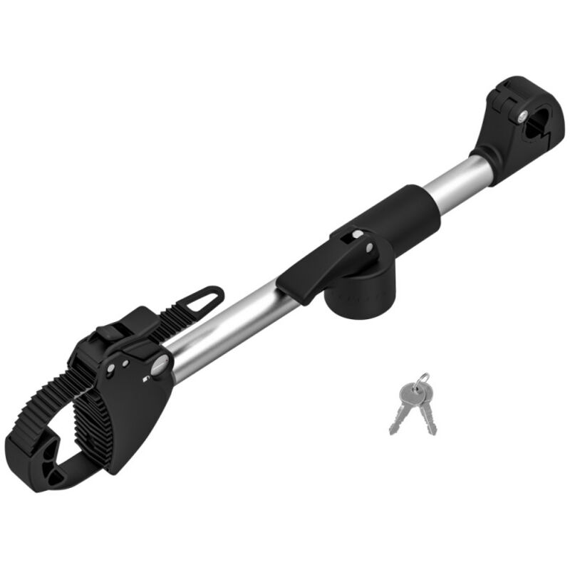 Sorlpv Support de cadre universel pour vélo, 45 CM de longueur, compatible avec les cadres de 30–60 mm, verrouillable, en aluminium pour tube en U : 2,5-3 cm, pour porte-vélo Sorlpv Support de cadre universel pour vélo, 45 CM de longueur, compatible avec les cadres de 30–60 mm, verrouillable, en aluminium pour tube en U : 2,5-3 cm, pour porte-vélo
