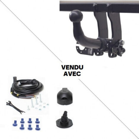 Attelage Toyota Camry (10/01-12/04) RDSOH + faisceau universel 7 broches (1/2)