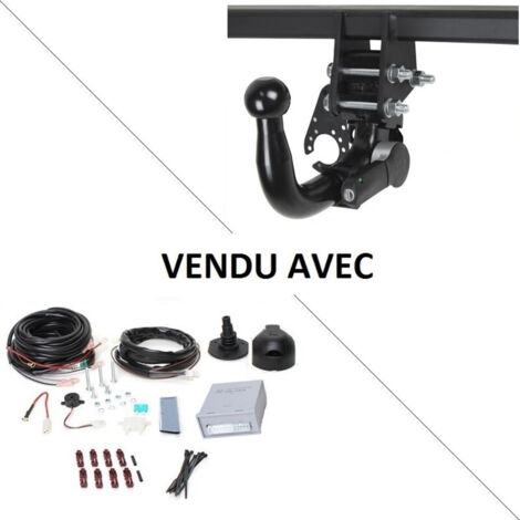 Attelage Opel Insignia (01/09-09/13) RDSOV + faisceau universel 7 broches + boitier électronique