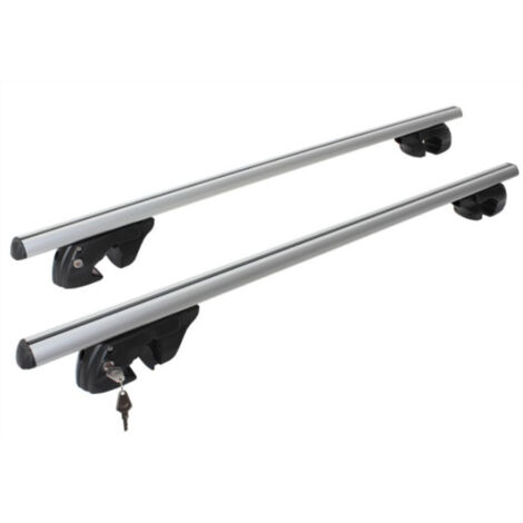 Barres de toit Citroën C3 Picasso (03/09-) Menabo Sherman Noir (1/3)