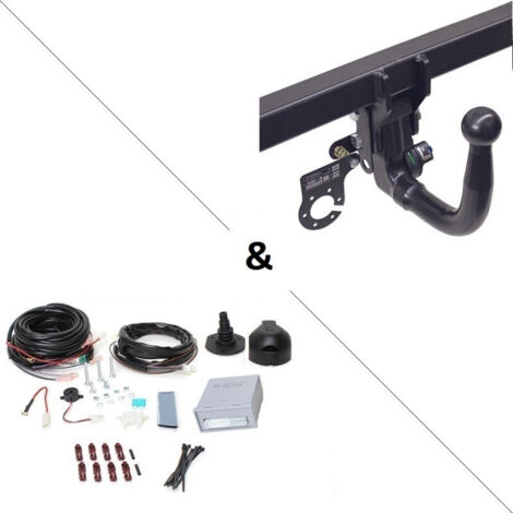 Attelage Subaru xV (03/12-12/17) RDSOV + faisceau universel 7 broches + boitier électronique (1/2)