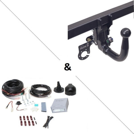 Attelage Seat Altea (06/04-) RDSOV + faisceau universel 7 broches + boitier électronique (1/2)
