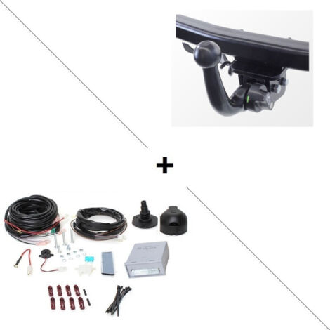 Attelage Honda CR-V (09/18) RDSOH + faisceau universel 7 broches + boitier électronique (1/2)