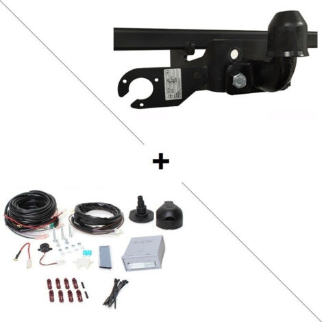 Attelage Peugeot PSP Boxer 06/06- – Rotule standard démontable avec outil – Faisceau universel multiplexé 7 broches – Masse remorquable 3000Kg – GDW
