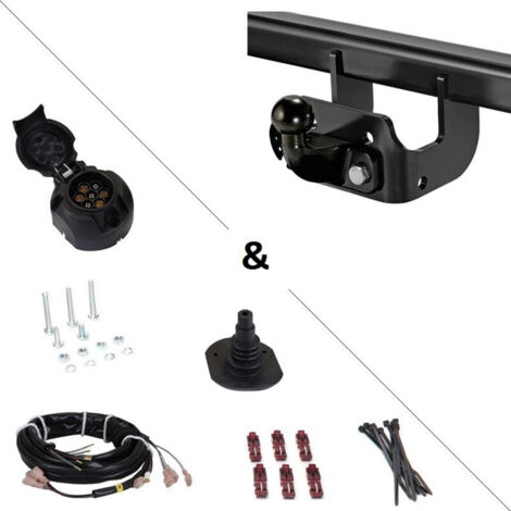 Attelage Peugeot Boxer (04/94-05/06) Standard + faisceau universel 7 broches utilitaire (1/2)