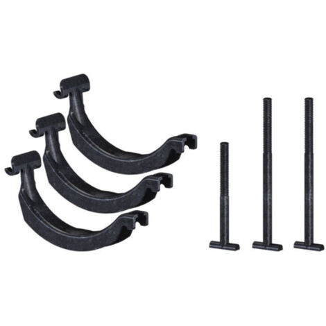 Adaptateurs Thule 889-5 pour barres de toit de forme rectangulaire pour porte-vélos ProRide 598