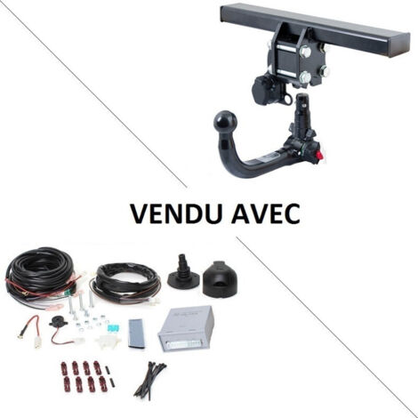 Attelage Ford C-Max (03/07-06/10-) RDSOV + faisceau universel 7 broches + boitier électronique (1/5)