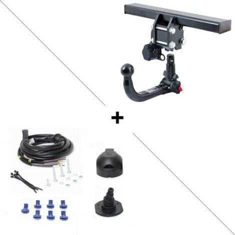 Attelage Ford Focus C-Max (10/03-03/07) RDSOV + faisceau universel 7 broches (1/5)