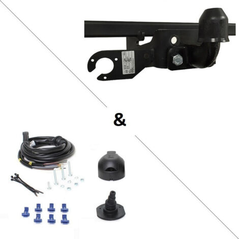 Attelage Peugeot J5 Plateau (07/84-03/94) Standard + faisceau universel 7 broches