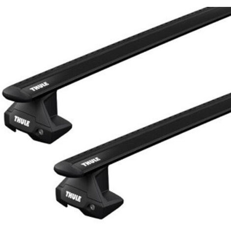 Barres de toit Renault Talisman Berline (02/16-) Thule WingBar Evo Black Alu (1/2)