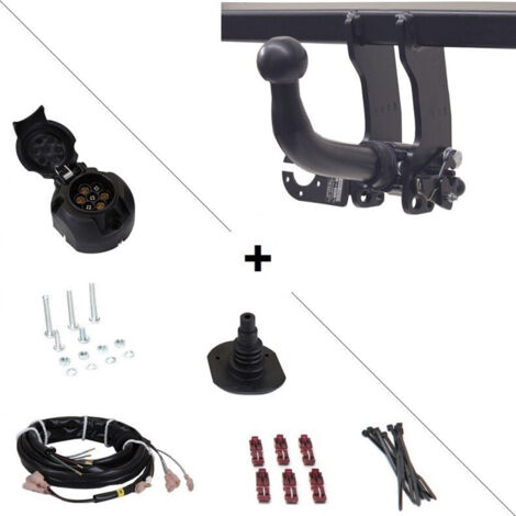 Attelage Nissan Primastar (07/01-08/14) RDSOH + faisceau universel 7 broches utilitaire (1/2)