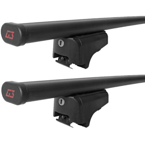 Barres de toit Volvo XC40 (10/17-) G3 Clop Steel 127cm (1/2)