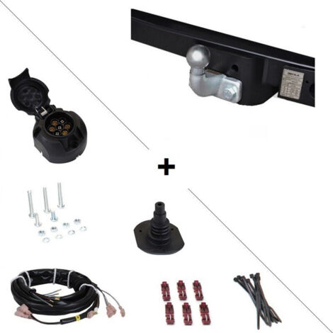 Attelage Renault Master II (11/97-01/10) Standard + faisceau universel 7 broches utilitaire